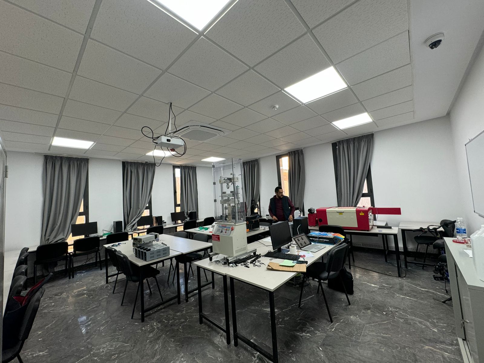 suptech Environnement mohammadia campus front door